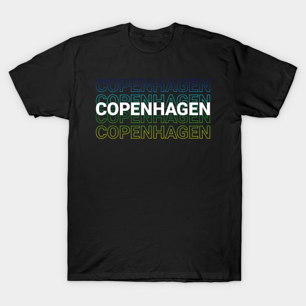 Copenhagen - Kinetic Style T-Shirt by car lovers in usa